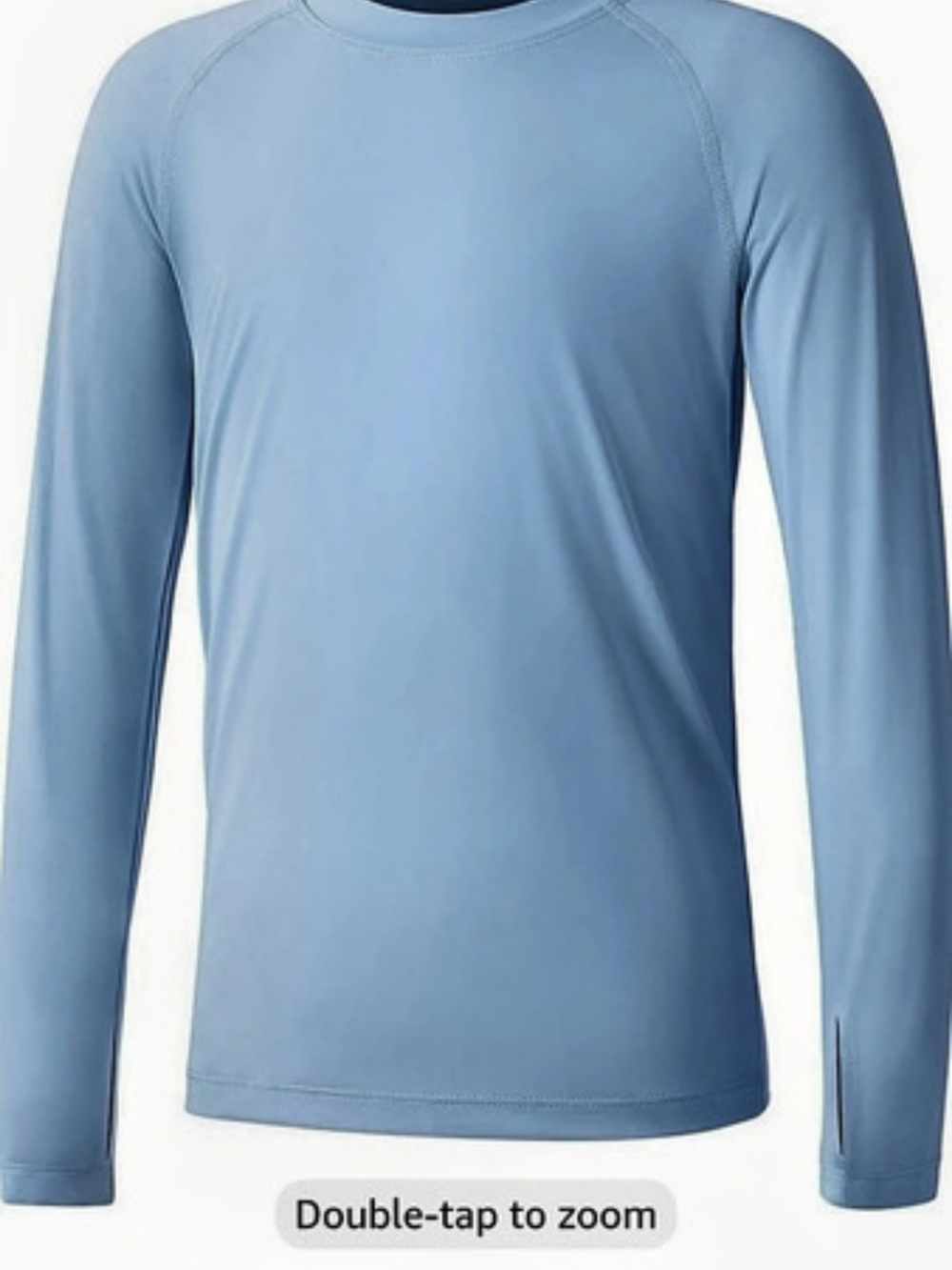 Kids Blue Long Sleeve Athletic Shirt NWT